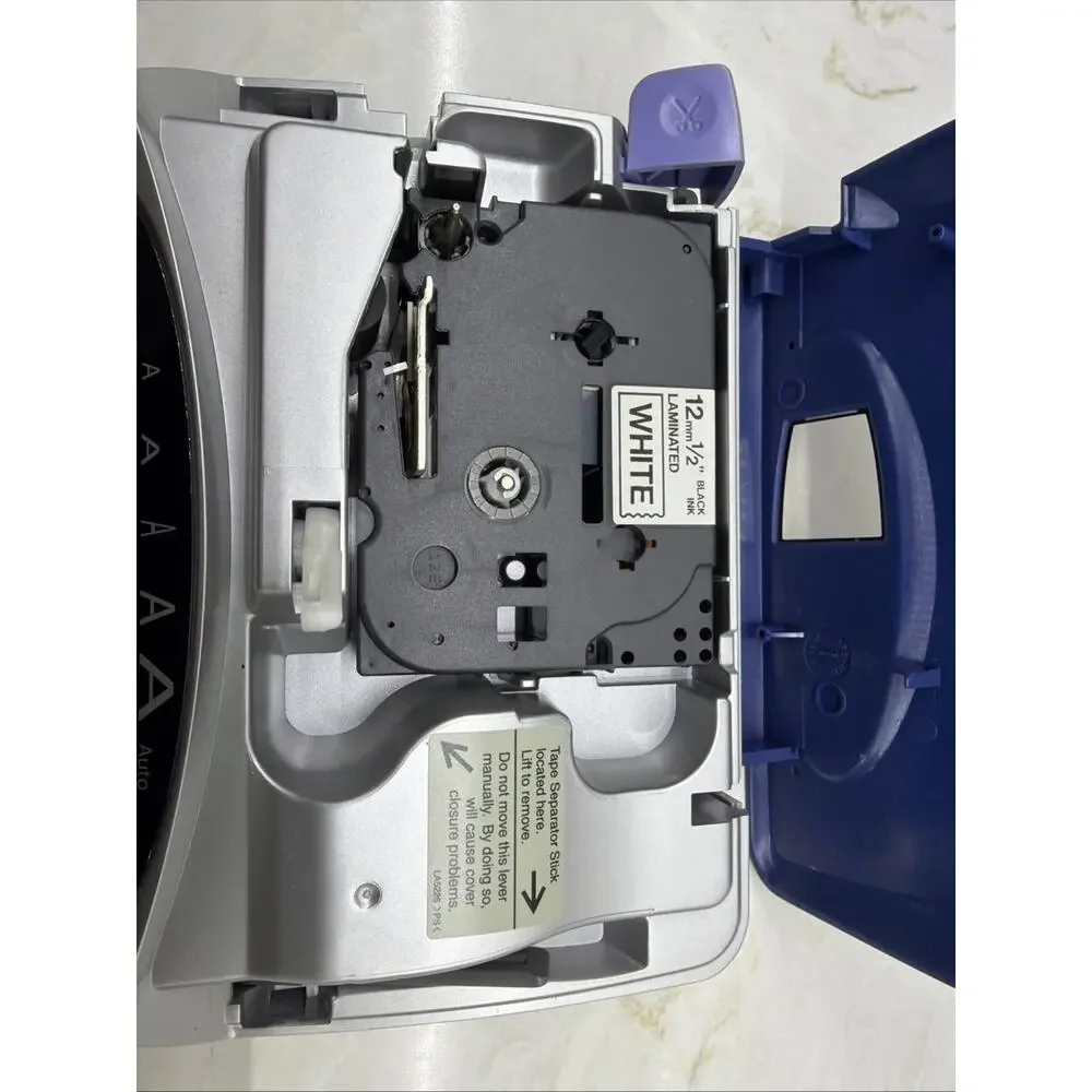 Brother PT-1750 P-Touch Electronic Labeling System Thermal Label Maker WORKING